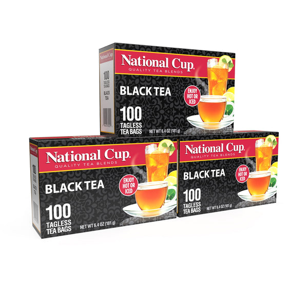 National Cup Tagless Teabags · Té · 100 pzas