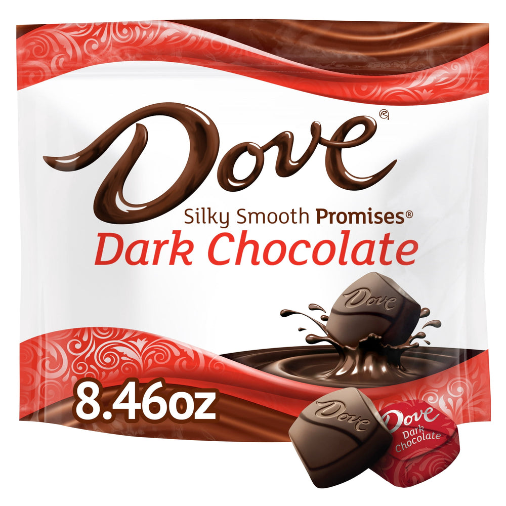 Dove Promises Dark Chocolate · Caramelos · 240 g · bolsa