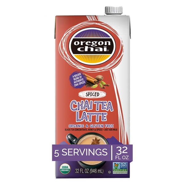 Oregon Chai Organic Spiced Chai Concentrate 33 Fluid · Té