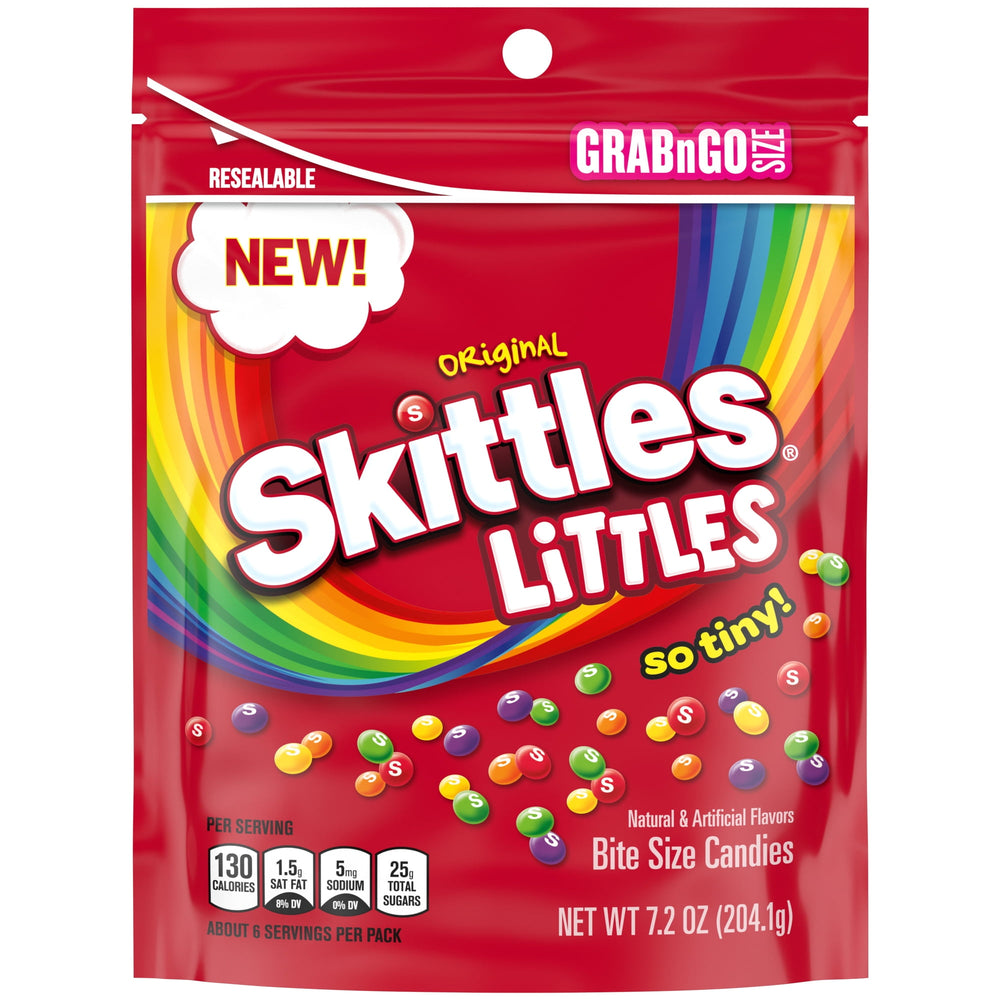 SKITTLES Littles Original Grab N Go · Caramelos · 204 g · bolsa