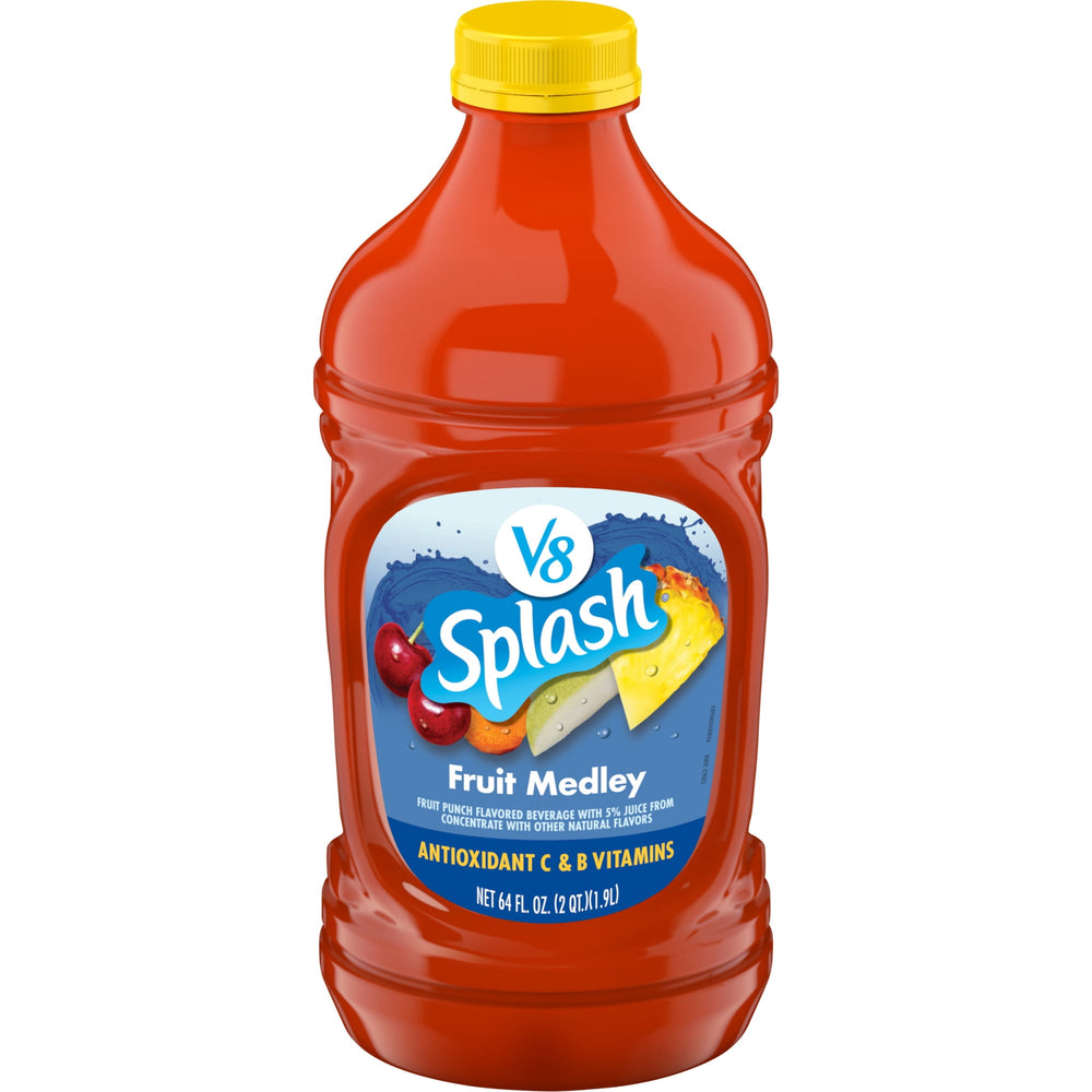 V8 Splash Fruit Medley · Bebida de frutas · 1893 ml