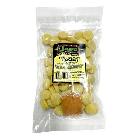 Jade Sour Gummy Pineapple with Li Hing Packet · Gomitas · 370 ml · sobre