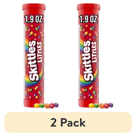 Skittles Littles Original · Caramelos · 2 pack de 54 g · tamaño para compartir