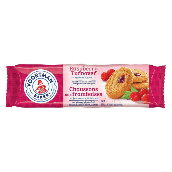 Voortman Raspberry Turnover Soft · Galletas · 301 g