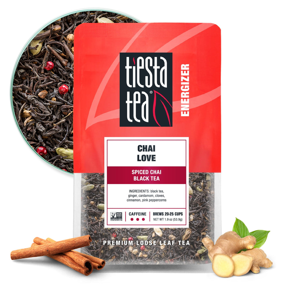 Tiesta Tea - Chai Love Energizer Loose Leaf Black Tea · Té · 54 g · sobre