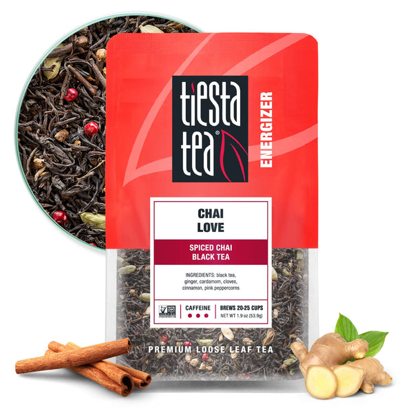 Tiesta Tea - Chai Love Energizer Loose Leaf Black Tea · Té · 54 g · sobre