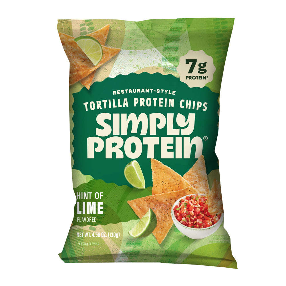 SimplyProtein® Restaurant Style Hint of Lime sin gluten · Totopos · 7 g