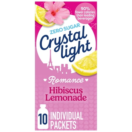 Crystal Light 10 Individual Packets Zero Sugar · Polvo para agua · 4 g · sobres