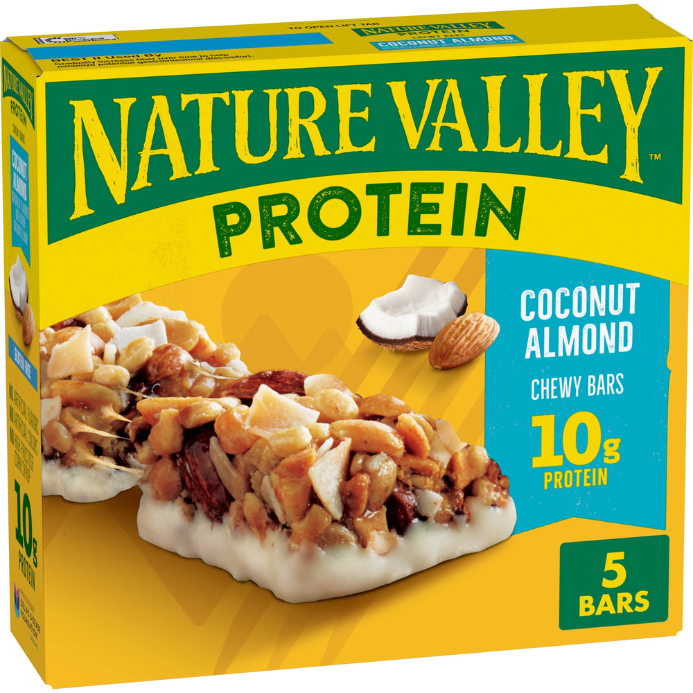 Nature Valley Protein Coconut Almond · Barra · 5 barras de 201 g
