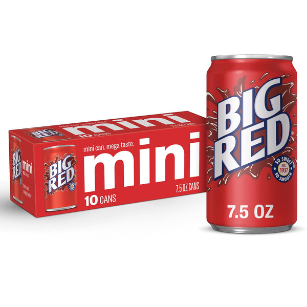 Big Red · Refresco · 10 latas de 222 ml