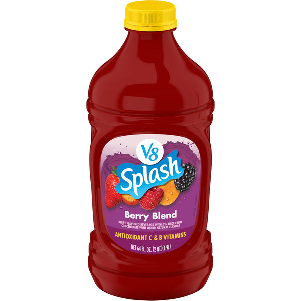 V8 Splash Berry Blend · Bebida de frutos rojos · 1893 ml