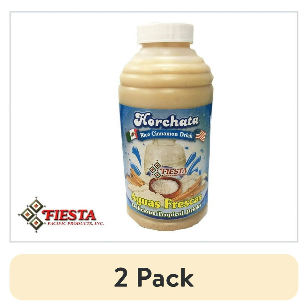 Fiesta Horchata Aguas Frescas Concentrate · Bebida · 2 pack de 473 ml