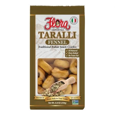 Fennel Taralli · Galletas saladas