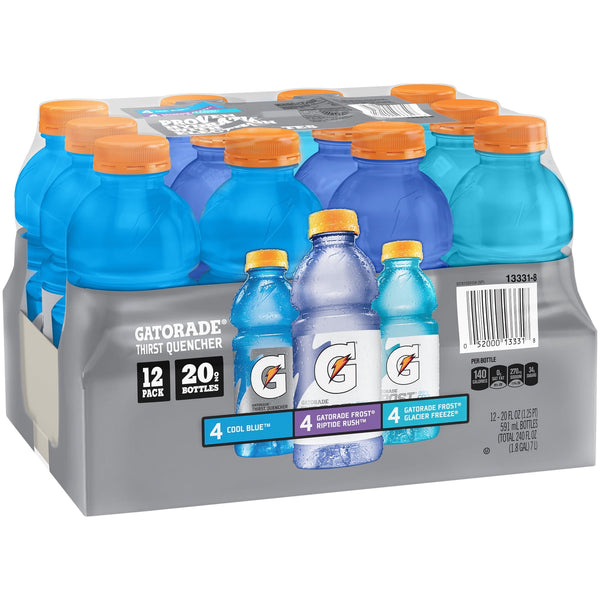 Gatorade G Thirst Quencher Variety · Bebida · 12 pzas · 591 ml
