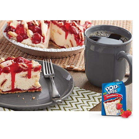 Strawberry Pop-Tarts Pie Recipe · Pastelitos