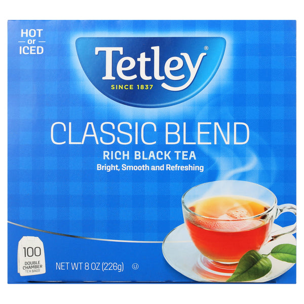 Tetley Classic Blend Rich Black Tea · Té · 100 pzas
