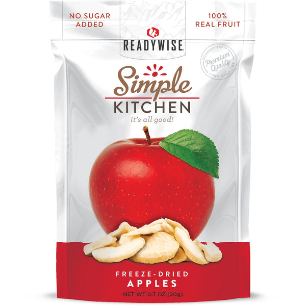 Wise Company Simple Kitchen Freeze-Dried Sweet Apples · Fruta seca · 6 pack