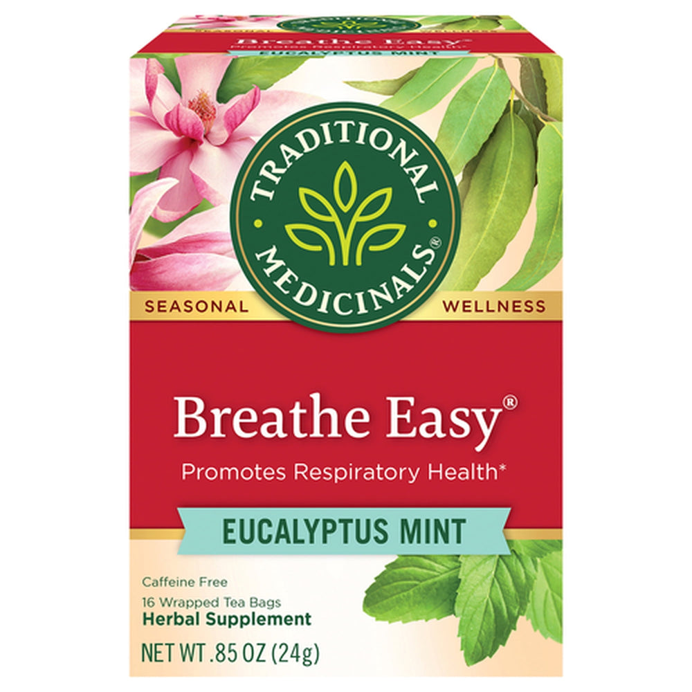 Traditional Medicinals Tea Breathe Easy · Té · 16 pzas