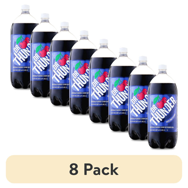 Dr. Thunder Cherry Soda 2 Liter · Refresco · 8 botellas