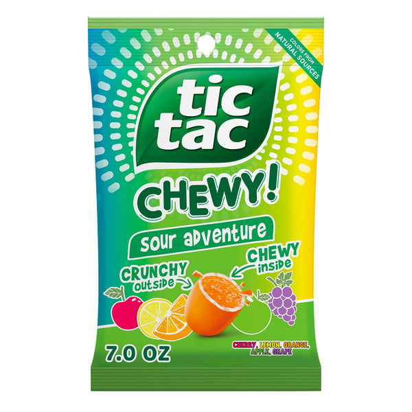 TIC TAC ! Sour Adventure Sour · Chicles y mentas · 198 g