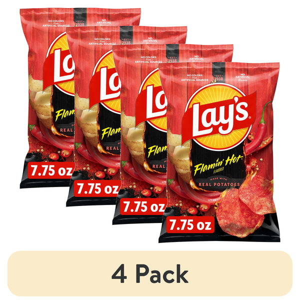 Lay's Flamin' Hot · Papas · 4 pack de 220 g