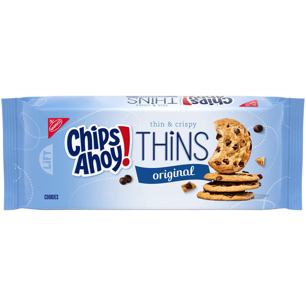 AHOY! Thins Original Thin and Fudgy Chocolate Chip · Galletas · 198 g