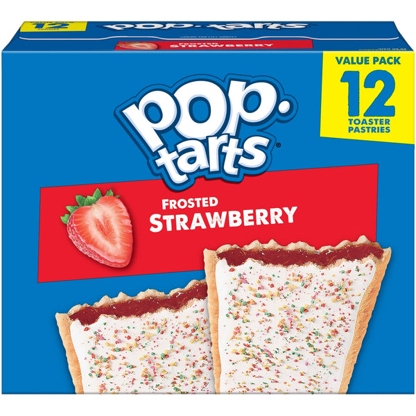 Pop-Tarts Frosted Strawberry · Pastelitos