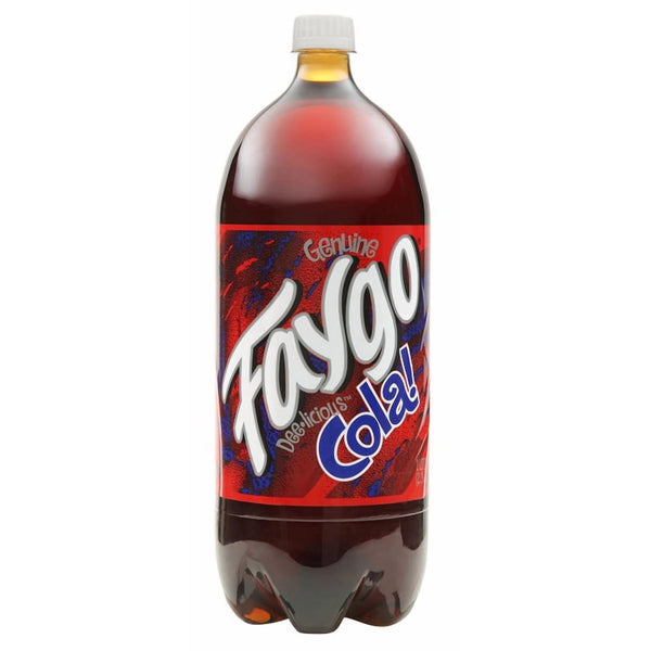 Faygo Genuine Cola 2 Liter · Refresco · botella