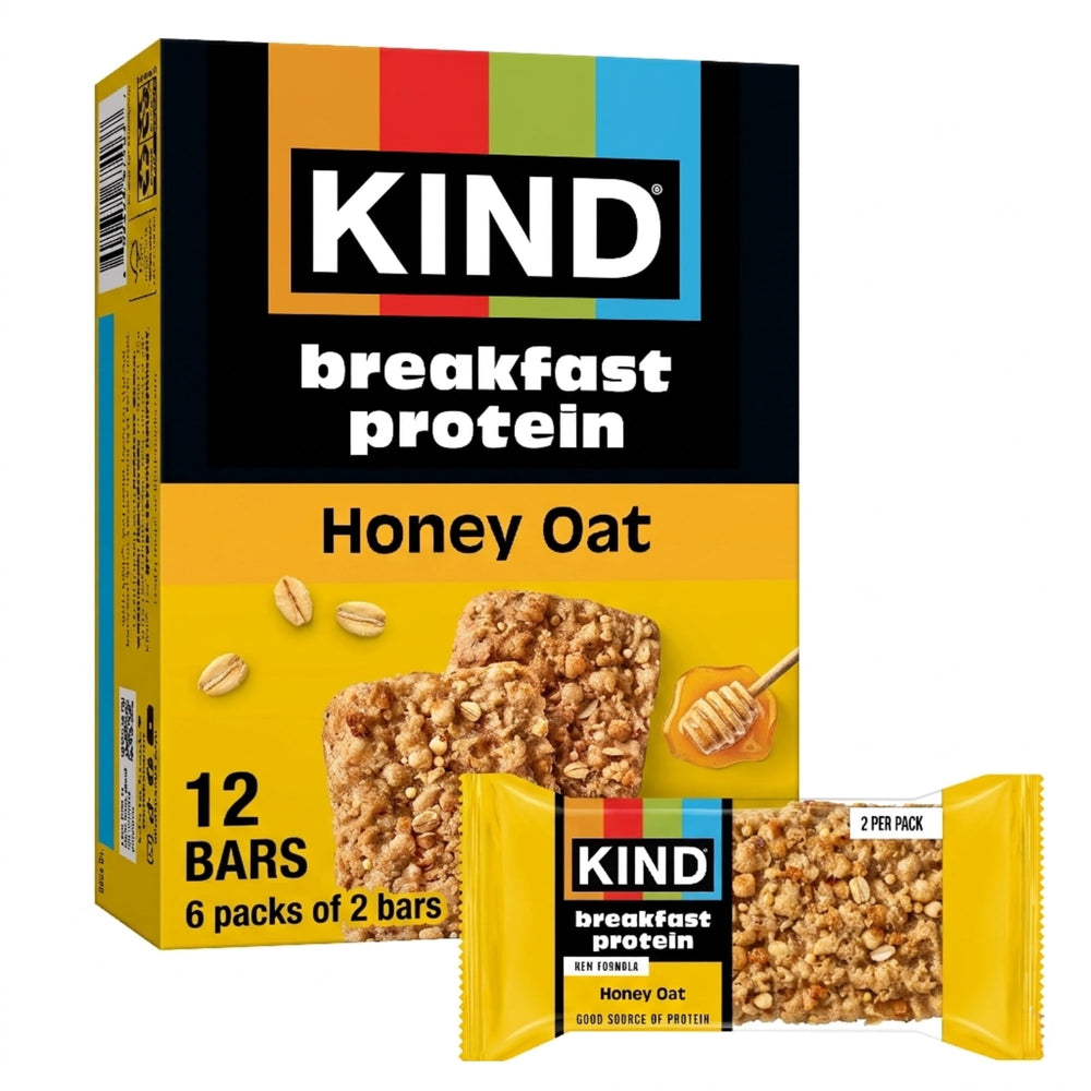 KIND Oats & Honey Breakfast 6-Count · Barras · 6 pzas