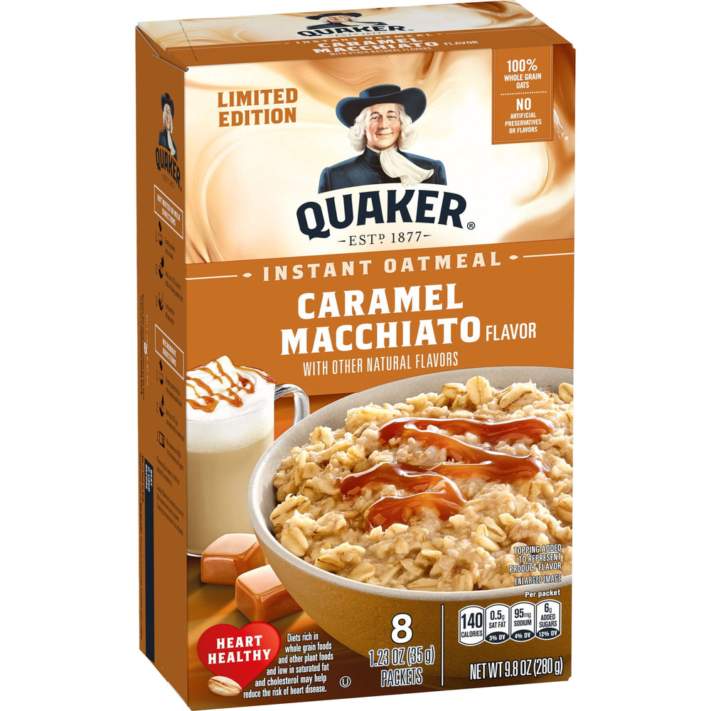 Quaker Caramel Macchiato · Cereal · 8 pzas de 278 g