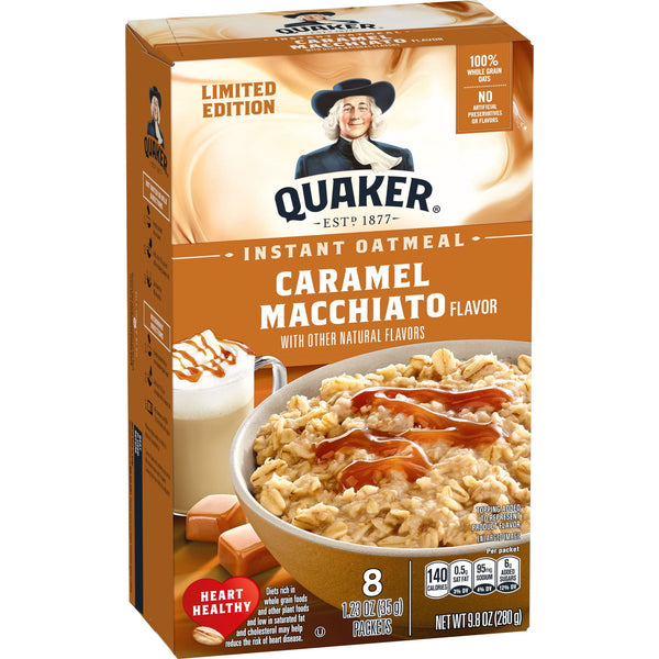 Quaker Caramel Macchiato · Cereal · 8 pzas de 278 g