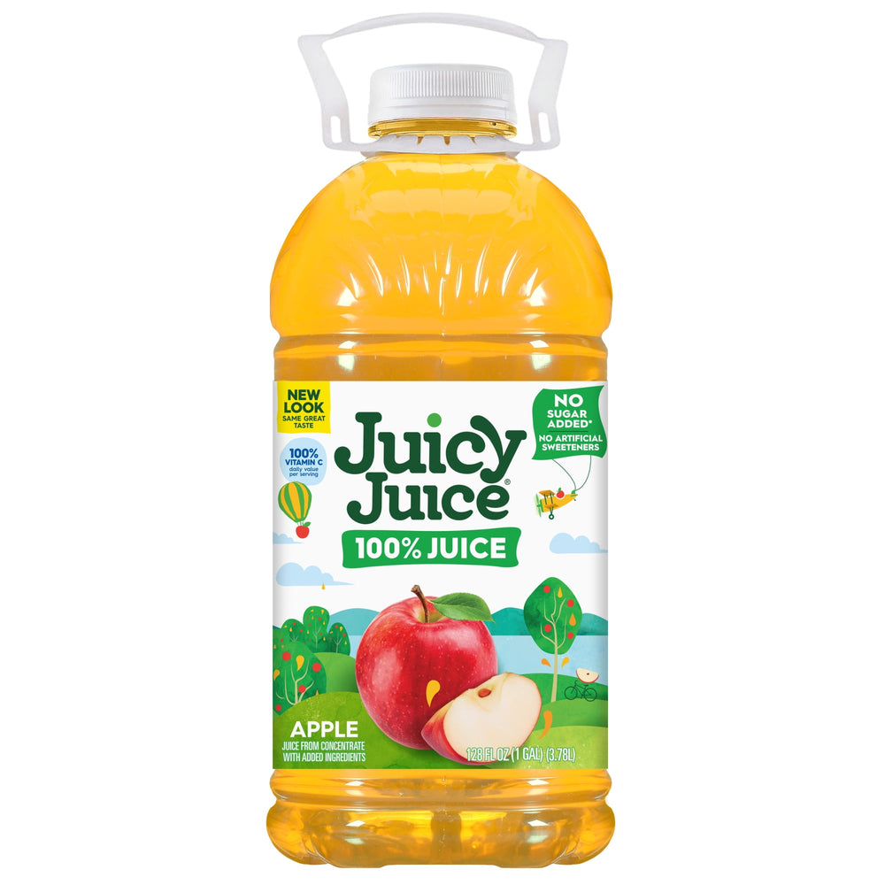 Juicy Juice 100% Juice Apple · Bebida · 3.79 L · botella
