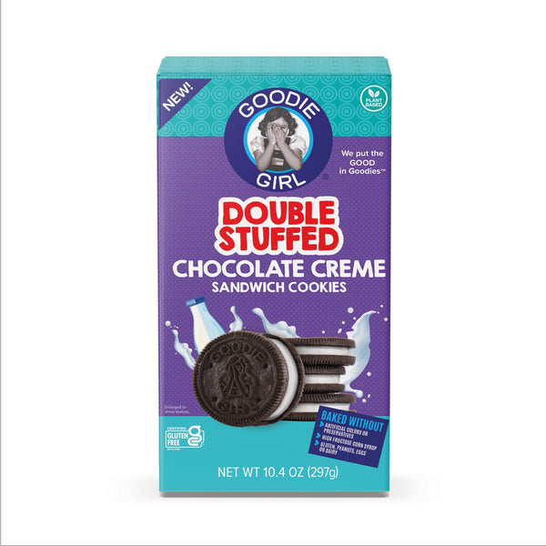 Goodie Girl Double Stuff Chocolate Crème sin gluten · Galletas · 295 g · caja
