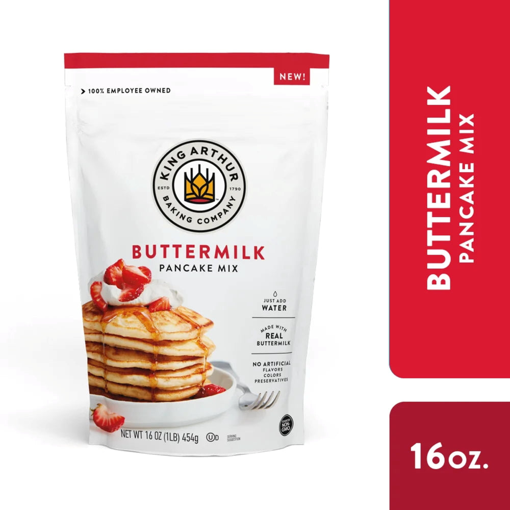 King Arthur Baking Company Sourced Non-GMO Buttermilk · Mezcla para hornear · 454 g · bolsa