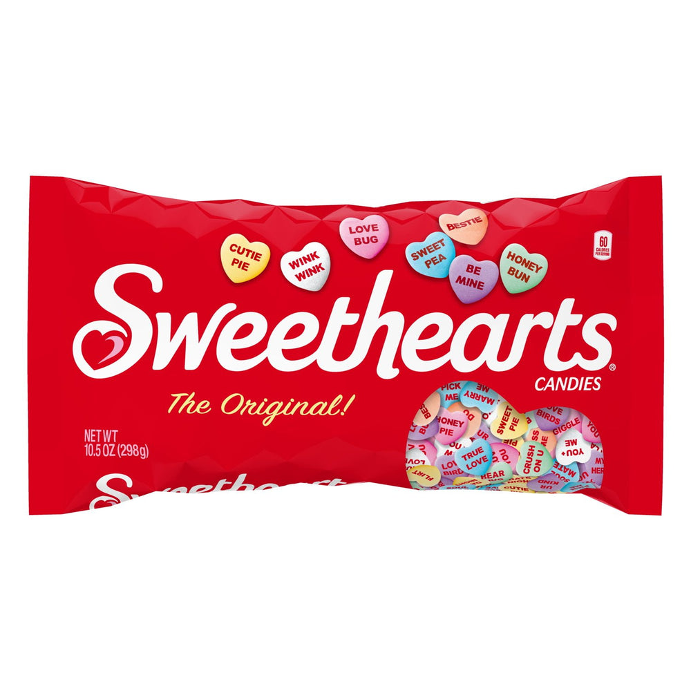 Sweethearts Valentines Conversation Hearts · Caramelos · 298 g · bolsa