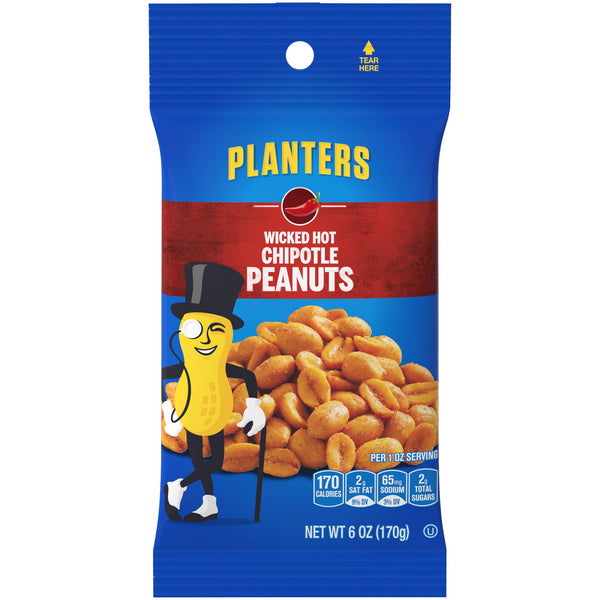 Planters Hot Chipotle · Nueces · 170 g