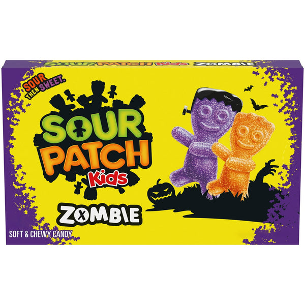 SOUR PATCH KIDS Zombie Orange & Purple Soft & Halloween · Caramelos · 99 g