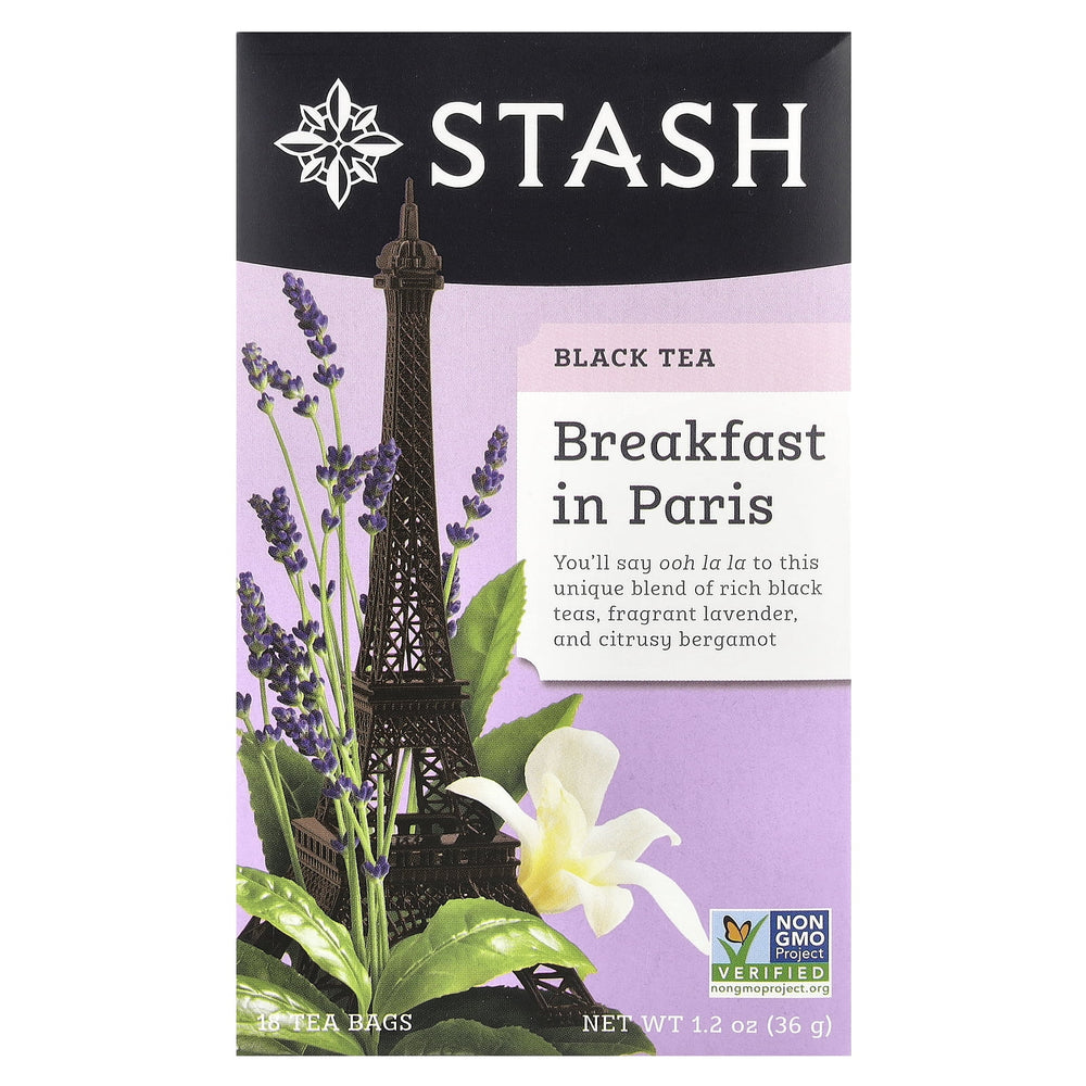 Stash Breakfast in Paris Black Tea · Té · 18 pzas de 34 g