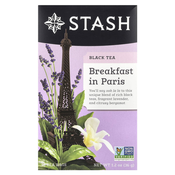 Stash Breakfast in Paris Black Tea · Té · 18 pzas de 34 g