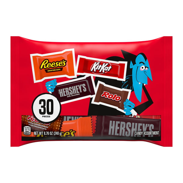 Hershey Assorted Chocolate Halloween Variety · Caramelos · 30 pzas · 248 g