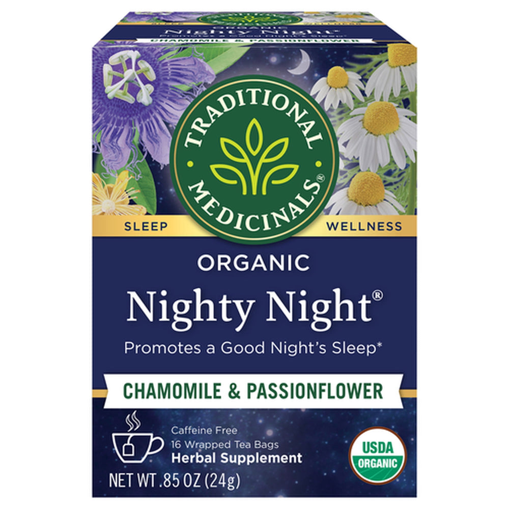 Traditional Medicinals Tea Organic Nighty Night · Té · 16 pzas