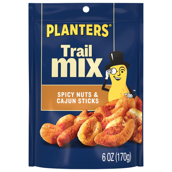 PLANTERS Spicy Nuts and Cajun Sticks Party · Mezcla de nueces · 170 g · bolsa