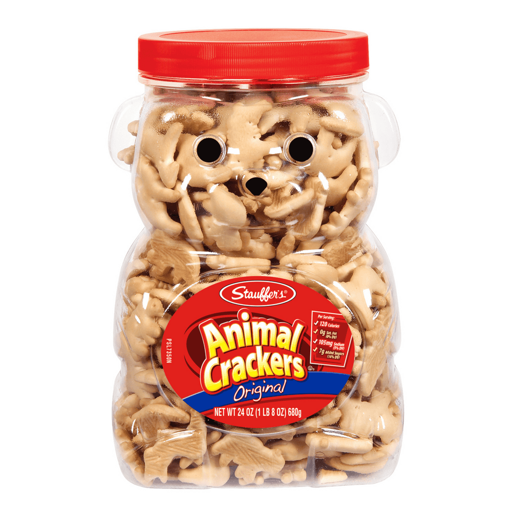 Stauffer's Simply Animals Original Animal Fun Kid · Galletas saladas · 680 g · tamaño familiar