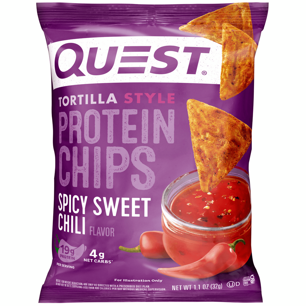 Quest Protein Chips Spicy Sweet Chili · Totopos · 31 g