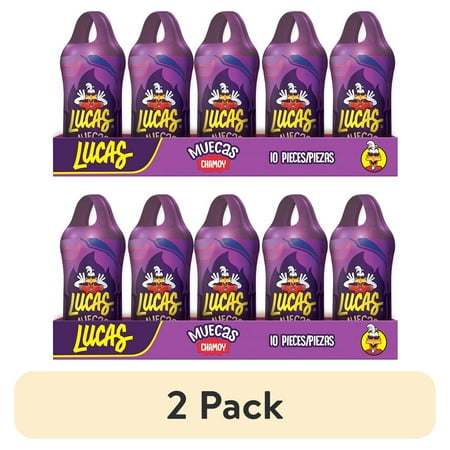 Lucas Muecas Chamoy Lollipop · Caramelos · 2 pack de 25 g