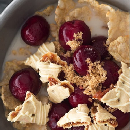 Cherry Cobbler a la Kelloggs Special · Cereal