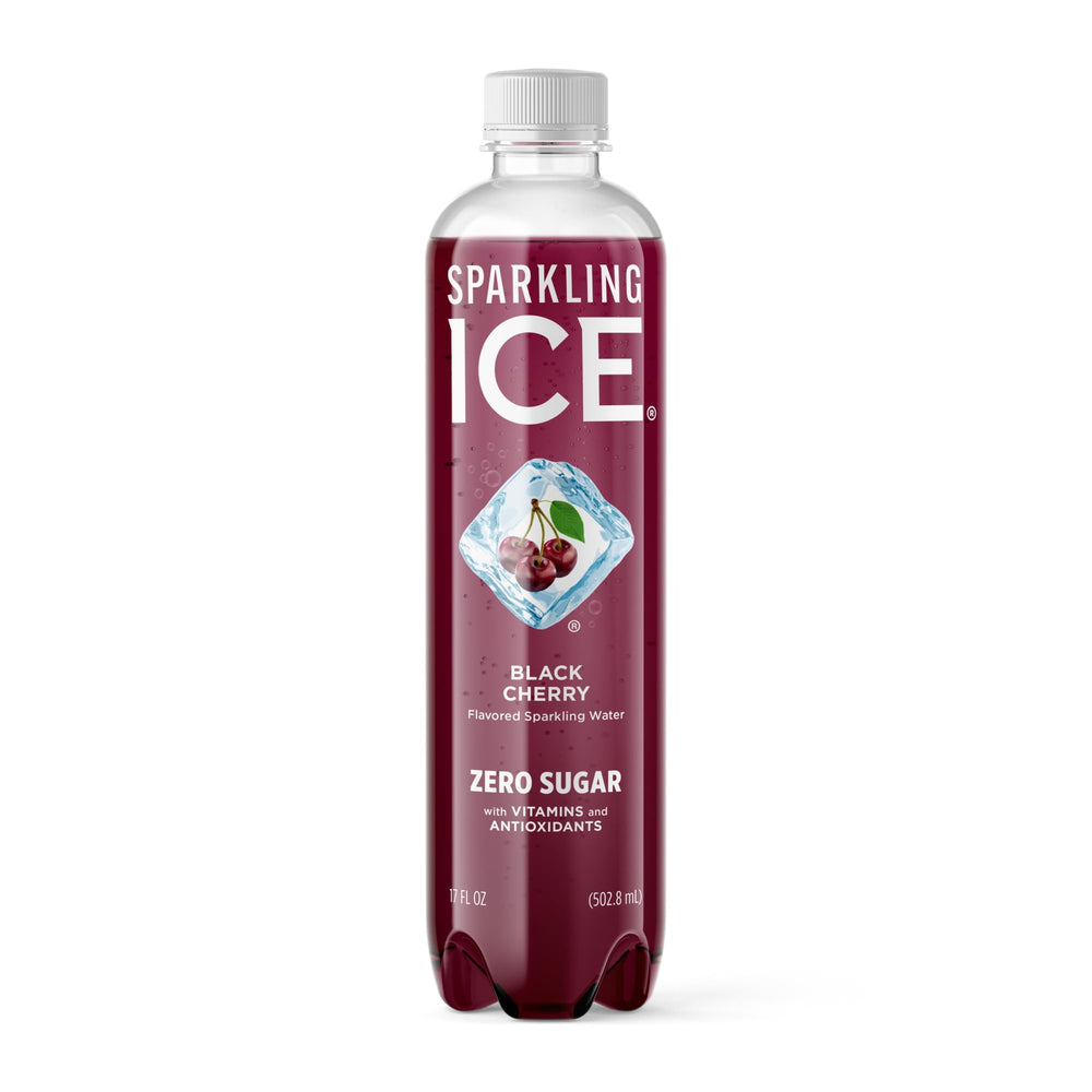Sparkling Ice® Naturally Black Cherry · Agua mineral · 503 ml