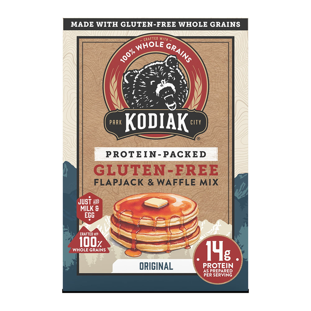 Kodiak Protein-Packed Original Pancake and Waffle Gluten Free · Cereal · 454 g · caja