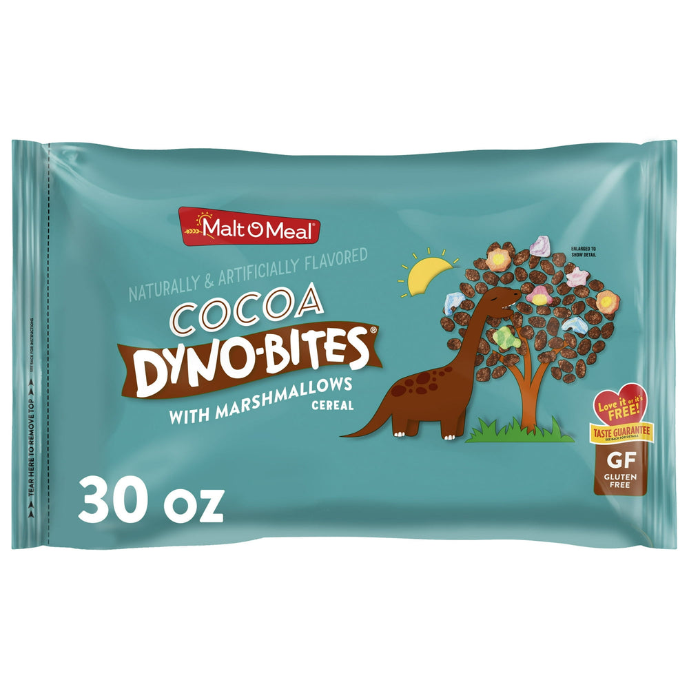 Malt-O-Meal Cocoa Dyno-Bites con Marshmallows sin gluten · Cereal · 850 g