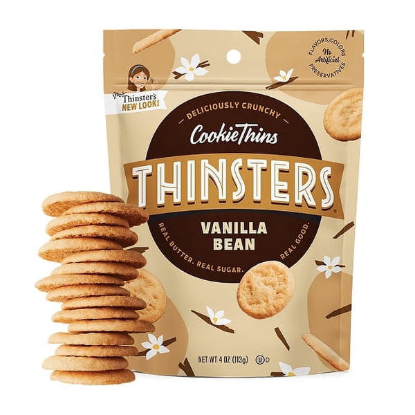 Mrs. Thinster's Cookie Thins Vanilla Bean · Galletas